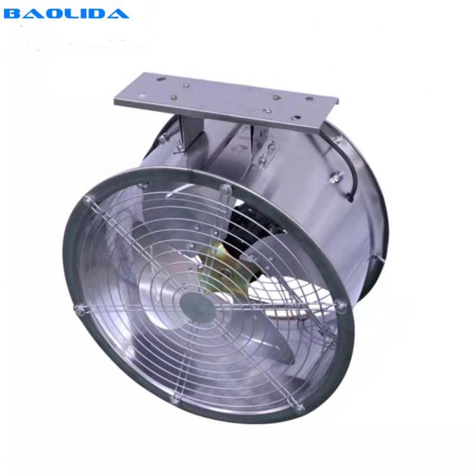 Negative Pressure Exhaust Fan Stainless Steel Blade Single Phase Or 3 Phase