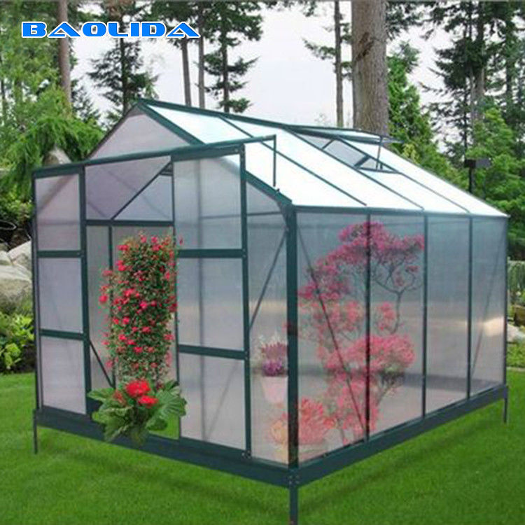 Knockdown Mini Greenhouse Tent / Home Outdoor Plant Tent Aluminum Frame