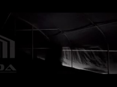 Black and White Film Plastic Covering Single-span Light Deprivation Blackout Greenhouse