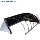 Inner Shading Light Deprivation Plastic Film Greenhouse With Blackout System