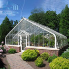 Anti Aging Horticultural Aluminium Greenhouse Tent With Glass Sheet