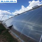 Clear Venlo Tempered Glass Greenhouse With Hydroponic Growing System