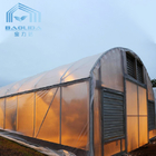 Mini Hot Stove Poly Tunnel Walk In Greenhouse Plastic Covering