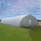 Polytunnel Zinc Steel Frame Greenhouse PE Membranes Covering