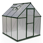 Knockdown Mini Greenhouse Tent / Home Outdoor Plant Tent Aluminum Frame