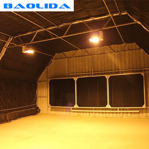 Greenhouse Blackout System Automated Light Deprivation White Or Black Color