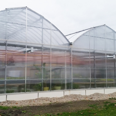 Multi Span High Tunnel Greenhouse 6mm 8mm 10mm Pc Board Polycarbonate
