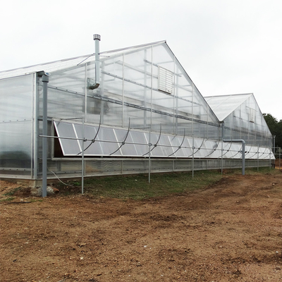 Industrial Polycarbonate Sheet Greenhouse Multi Span 8mm PC Panels For Flower