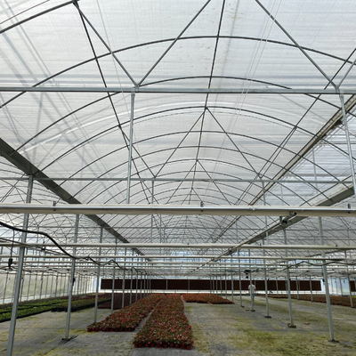 Irrigation System Side Vent Multi Span Greenhouse With Automatic Watering System