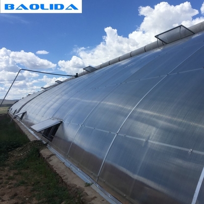 Customized Temperature Control Polytunnel Greenhouses With Solar Energy Cooling System