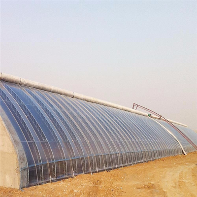 Automatic Plastic Film Solar Passive Greenhouse Support Rainwater Collection