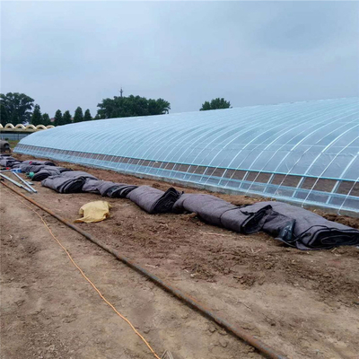 Automatic Plastic Film Solar Passive Greenhouse Support Rainwater Collection