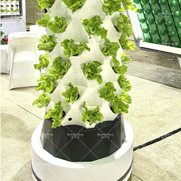 100L 6 8 10 12 Layers Vertical Farm Hydroponic Aeroponic Growing Tower For Strawberry