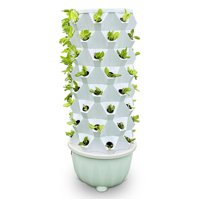65L  6 8 10 Layer Hydroponic Growing System Aeroponic Tower Vertical