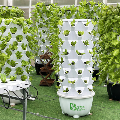 65L  6 8 10 Layer Hydroponic Growing System Aeroponic Tower Vertical