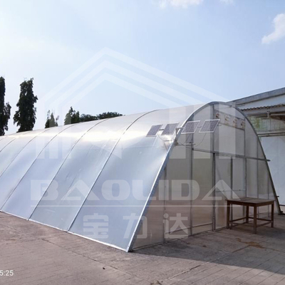 Sturdy UV Protected Polycarbonate Dryer Greenhouse with Hot Galvanized Steel Frame