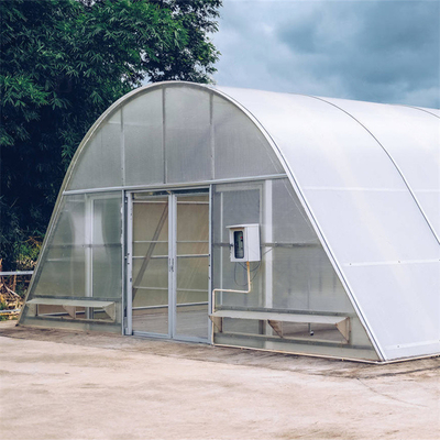 Customized UV Protected Polycarbonate Solar Dryer Greenhouse with Inside Outside Shading System