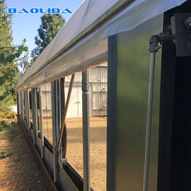 Fully Automated Blackout Greenhouse / Polyethylene Film Greenhouse Sides Ventilation