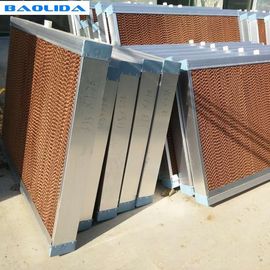 Evaporative Fan And Pad Cooling System For Greenhouse Agricultural Equipment