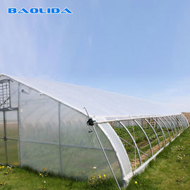 Crops Hoop House Greenhouse / High Tunnel Hoop House Plastic Covering