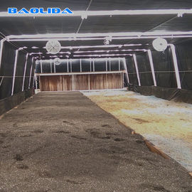 Plastic Automated Blackout Light Deprivation Greenhouse Single Span Agricultural