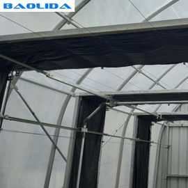 Plastic Automated Blackout Light Deprivation Greenhouse Single Span Agricultural