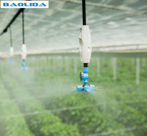 Water Saving Sprinkler Greenhouse Irrigation System PE Pipe Material