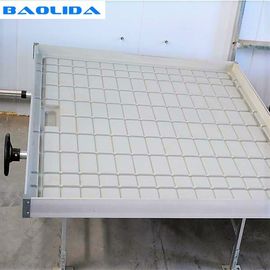 Movable Greenhouse Rolling Benches Breeding Nursery Seedling Size Customized