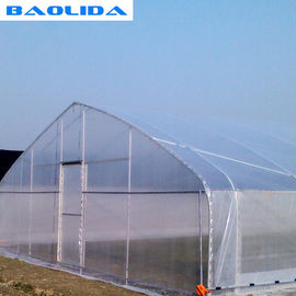 Custom Good Stability Tunnel Plastic Greenhouse With Metal Greenhouse Frame