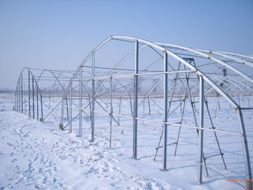 Arch Pipes Reinforced Commercial Polyethylene Film Greenhouse