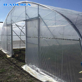 Arch Pipes Reinforced Commercial Polyethylene Film Greenhouse