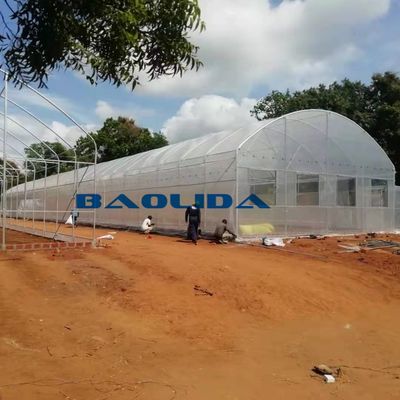 Tunnel Cover Reinforced Clear Poly Sheeting For Greenhouse