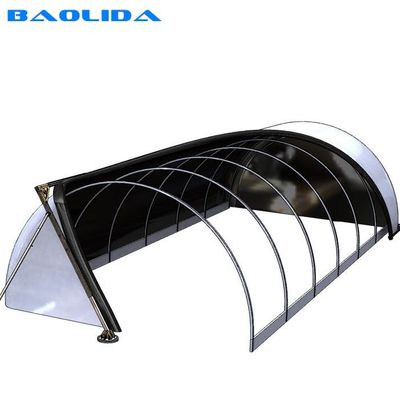 Inner Shading Plastic Film Light Deprivation Greenhouse With Blackout System