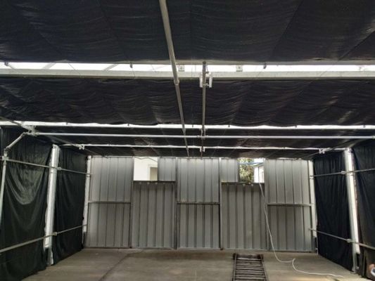 Multi Span Automated Blackout Greenhouse Width 30ft For Plant Growth