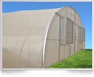 Hot Dip Galvanized Area Ecological Agricultural Greenhouse Plastic Film Greenhouse