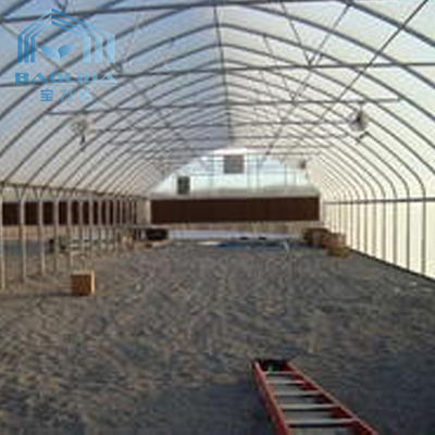 Polytunnel Cooling System Tunnel Greenhouse With Circulation Fan