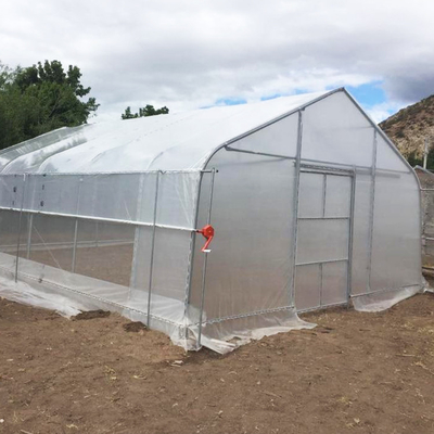 Dome Arch 200 Micron Single-Span Plastic Film Greenhouse Tunnel Plastic