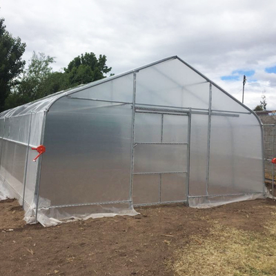 Dome Arch 200 Micron Single-Span Plastic Film Greenhouse Tunnel Plastic